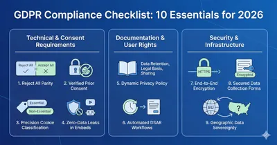 A 10-point checklist for website data privacy