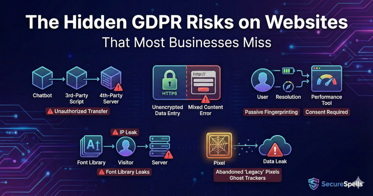 Visualization of 4th party scripts loading behind the scenes