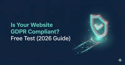 GDPR compliance test: free scan and risk report for your website