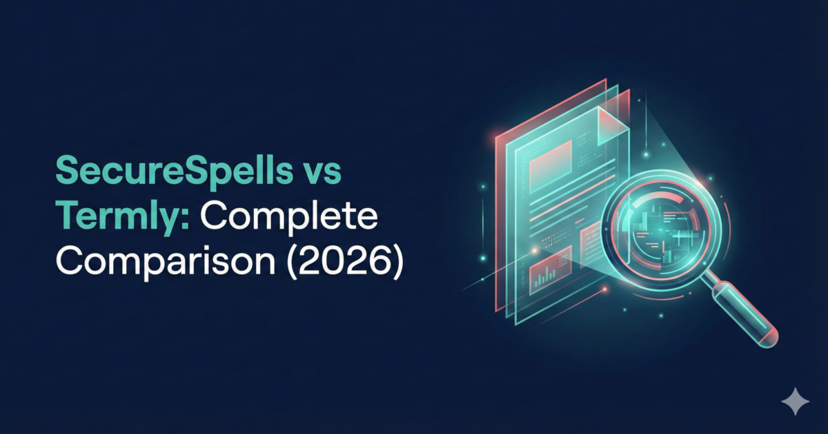 SecureSpells vs Termly: policy generation vs runtime compliance audit